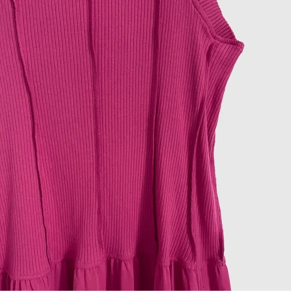 Anthropologie Daily Practice Buzzer Beater Sleeveless Mini Dress Size M NWT - Picture 7 of 11